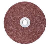 3M Cubitron II Fibre Disc 982C GL cambio rápido, grano cerámico con forma de precisión, 5 pulgadas de diámetro, 36+ Grano, marrón (paquete de 100)