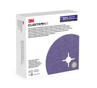 3M Cubitron II Fibre Disc 982CX Pro, 36+, Disco ranurado con almohadilla de respaldo acanalada, 115 mm