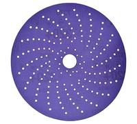 3M Cubitron II Hookit Disco abrasivo de lijado 31484, 15,24 cm, grado 400+, alto rendimiento, larga duración, patrón de múltiples agujeros, lijado E-coat, lijado de imprimación, 50 discos/cartón