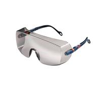 3M Cubregafas de seguridad serie 2800, antirrayaduras, lente gris, 1 por paquete