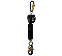 3M DBI-SALA Nano-Lok Línea de vida personal autorretráctil con gancho de anclaje, gancho de aluminio de red, 3100519, 6 pies, clase 1, ANSI