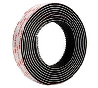 3M Dual Lock SJ355B CF, Sistemas de cierre reposicionable - excelente adhesión a metales, vidrio, acrílicos, policarbonato y ABS - 25mm X 2.5m, negro, espesor: 5.7mm (1 unidad)