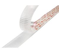 3M Dual Lock SJ3560, Sistemas de cierre reposicionable - Diseñada para aportar un aspecto translúcido (vidrio, metacrilato (PMMA), policarbonato) - 25mm x 1,25m, translúcido, 5.7mm (1 unidad)