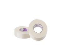 3M Durapore Cinta médica de tela similar a la seda, 1/2 pulgada x 10 yardas, blanca, 3M 1538-0, 1 unidad