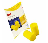3M Ear Classic Tapones de espuma PP-01-002 | SNR 28dB reducción de ruido | Paquete de almohada higiénica | Sellado de fábrica | Opciones de paquete: 10 o 20 pares (amarillo, 10 pares)