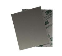 3M Espalda Blanda Esponja de Lija Óxido Aluminio Almohadilla Abrasiva 114X139mm, Microfino Grano 1200-1500 (Set de 2)