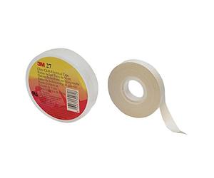 3M ET 27 19X20 Scotch® 27 Glasfasergewebeband, Weiß, 19 mm x 20 m, 0,18 mm