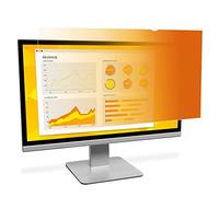 3M Filtro de privacidad Gold de para monitor de escritorio con pantalla panorámica de 24" (16:10) - Protector de pantalla (Filtro de privacidad para pantallas sin marco, Oro, Translúcido)