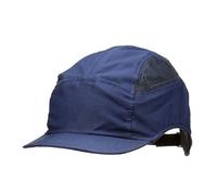 3M™ First Base™ 3 Gorra de protección 2021101, Extra, azul marino, visera recortada, 55 mm