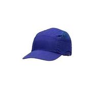 3M First Base + Gorra de protección, azul real, con visera recortada 55 mm, 2014288