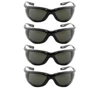 3M Gafas protectoras Virtua CCS: Gray Anti-Fog Lens with Foam Gasket (Gris) [4 paquete]