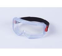 3M GoggleGear Gafas protectoras serie 3000, cubierta de PVC, lente AF transparente, correa de tela, GG3001-AF EU