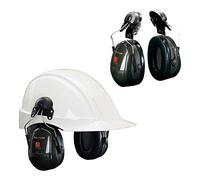 3M PELTOR Optime II Orejeras para casco Verdes 30 dB (1 orejera/caja), H520P3E-410-GQ-01