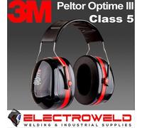 3M H540A Optime III Peltor Diadema Orejeras Ear Muff Protección Auditiva Clase 5