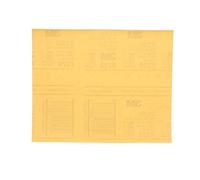 3M Hoja abrasiva dorada, 02544, grado P220, 9 x 11 pulgadas, dorada, 50 hojas por paquete