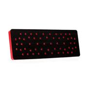 3M Hookit Clean Almohadilla de lija 33 agujeros, para lijadoras orbitales y aleatorias, accesorio de gancho y bucle, 70 mm x 198 mm x 12,7 mm, 28531