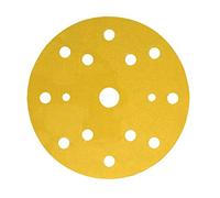 3M Hookit Disco Soporte de Papel 255P, 150 mm, Con 15 agujeros (LD861A), P220, 100/Caja