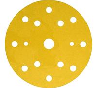3M Hookit Disco Soporte de Papel 255P, 150 mm, Con 15 agujeros(LD861A), P80, 100/Caja