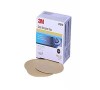 3M Hookit Gold Disc, 01010, 3", P800, 50 Discos por Caja