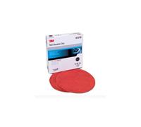3M Hookit P80D - Disco abrasivo de Grano de 15,24 cm, Color Rojo