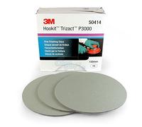 3M Hookit Trizact P3000 - Discos de lija (150 mm de diámetro)
