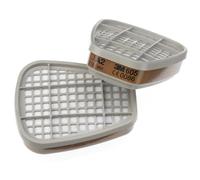 3M K6055 - Filtro Antigaz Y Cabina A2 Para Serie 6000 Y 7000. Lote De 2