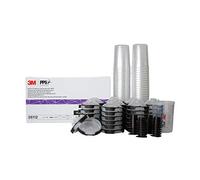 3M - Kit de Vaso para Pistola de pulverización PPS 2.0, Tapas y Vasos, 26112, tamaño Mediano, 400 ml, Filtro de 200 micras, Uso para Coches, Muebles, hogar y más, 1 Vaso de Pintura, 50 Tapas y Vasos