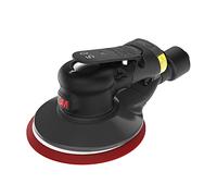 3M Lijadora rotativa aleatoria, Xtract Pneumatic 88944, 5 pulgadas, con conexión de vacío central, órbita de 3/8 pulgadas, ROS ergonómica y ligera, motor .28 HP (209W)