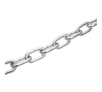 3m Link Chain Link Proof Coil Chain Heavy Duty Chains Cable Safty for Trailer Swing Hanging Anti-Theft Cadena(6mm)