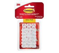 3M - Mini Clips Command Decoración Resistente Al Agua (24 Pack/Caja)