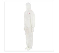 3M Bata de laboratorio tipo 5/6 – Talla XL Blanco/Verde (1 unidad)