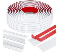 3M Molduras de Pared Autoadhesivas, Se Puede Cortar Molduras Decorativas Pared, Fácil de Usar Molduras Decorativas para Pared, Wall Moulding para Armarios de Suelo Junto a la Pared Moldura Techo