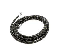 3m Nylon Braided Airbrush Hose Air Tube 1/8"-1/8" Adaptor Fitting Ends Coupling