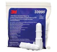 3M OEM Match 33995 - Punta Ondulada Ajustable, de un Solo Uso, Paquete de 10 boquillas, Cuentas de Estilo OEM, Ancho Ajustable, Aspecto de sellador de Costuras de Cuerpo Pesado y replicación de