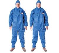 3M P4515AM - 4515 Prenda protección, azul, tipo 5/6, talla M (20 unidades) (Paquete de 2)