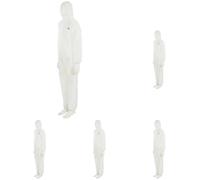 3M P4515BXX - 4515 Prenda Protección, Color Blanco, Tipo 5/6, Talla XXL (Paquete de 5)