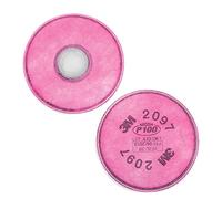 3M Particulate Filter P100 Respiratory Protection, 2097/07184(AAD), 2/PK
