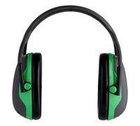 3M PELTOR Casco Antirruido Verde Con Diadema