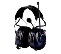 3M PELTOR LiteCom Auriculares Inalámbrico Diadema Negro, Azul