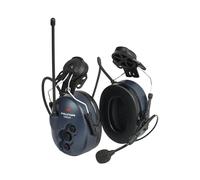 3M PELTOR LiteCom Orejeras, 33 dB, PMR 446 MHz, acopladas al casco, MT53H7P3E4400-EU