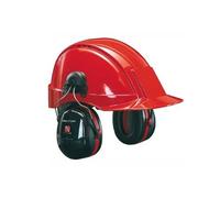 3M PELTOR Optime III Orejeras Para Casco Negras 34 dB (1 Orejera/Caja), H540P3E-413-SV, Color Negro, Talla Única