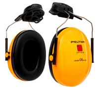 3M ™ Peltor™ Óptimos™ I Orejeras, 26 DB, Amarillo, Casco Montado,