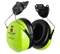 3M ™ Peltor™ Óptimos™ III Orejeras, 34 DB, Alta Visibilidad, Casco Montado,