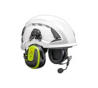 3M PELTOR WS Alert X+ Orejeras, aplicación, Amarillo Brillante, sujeción para Casco, Bluetooth, MRX21P3E3WS7, USB-C, 1 por Paquete