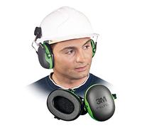 3M PELTOR X1P3 Orejeras para casco con anclaje P3E 26db (1 orejera/caja), verde