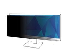 3M PF340W2B Filtro de Privacidad Blackout para Monitor 34 pulgadas 21:9, Ángulo 60°, Reversible Mate/Brillante, Antireflejos