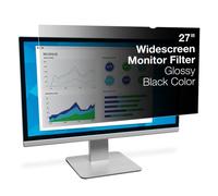 3M PFIM27v2 Filtro de Privacidad - Filtro de Pantalla para monitores (Frameless, PC, Negro, LCD, 16