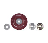 Plato Estriado Rojo de Desbaste 3M