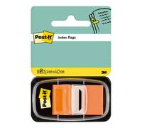 3M Post-it index estándar naranja 25,4 x 43,2 mm (50 pestañas)