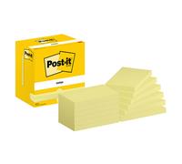 3M Post-it notas amarillas 76 x 127 mm (12 uds)